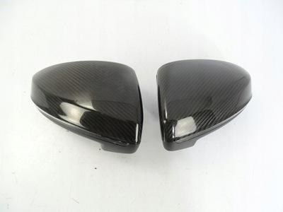 Зеркало накладка зеркало правая + левая audi r8 4s карбон фото №1