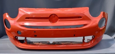 Fiat 500 lift 14- бампер перед передний фото №1