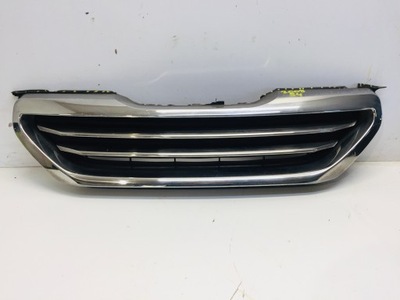 Решітка радіатора решітка радіатора w бампер хром peugeot 2008 2015r фото №1