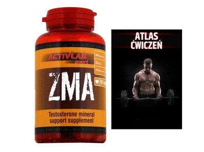 Activlab ZMA 90kaps TESTOSTERON MAGNEZ CYNK VIT B