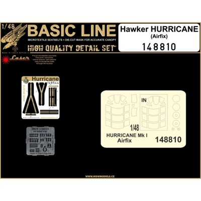 HGW 148810 1/48 Hawker Hurricane (Airfix) - Basic Line