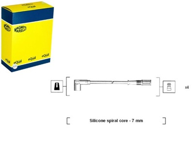 Набір трубопровід запалювання magneti marelli 941095720610 фото №1