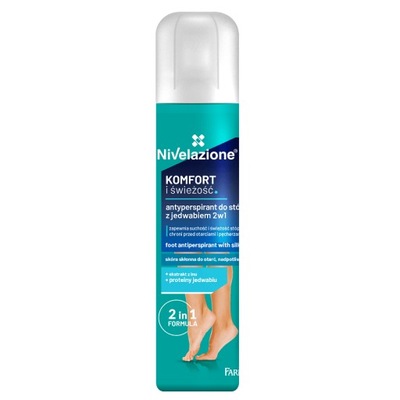 NIVELAZIONE SPRAY DO STÓP Z JEDWABIEM 2W1 180 ML