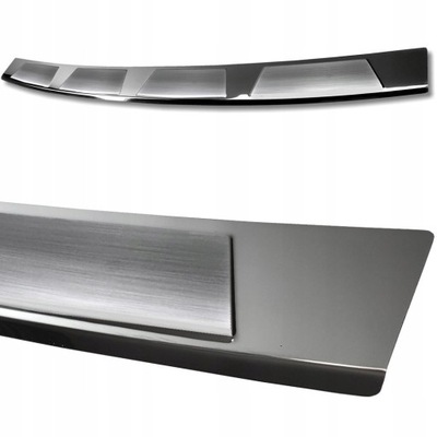 Fiat doblo ii fl 2015- накладка молдинг na бампер фото №1