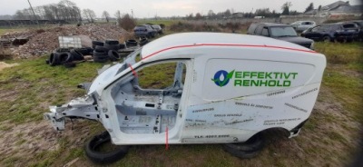 Четверть крыло  левый задний задняя  renault express 2 lak.dv369 фото №1