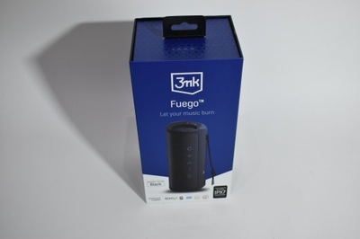 GŁOŚNIK PRZENOŚNY 3MK FUEGO CZARNY