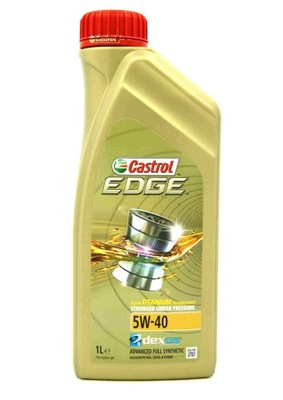 Olej Syntetyczny Castrol EDGE 5W-40 TITANIUM | 1L