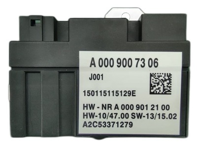 Модуль блок управления насоса топлива mercedes a0009007306 фото №1