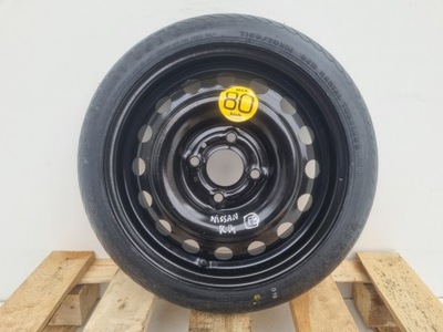 NISSAN MICRA K12 K13 RATAS ATSARGINIS RATAS LAIKINAS ATSARGINIS RATAS 105/70 R14 4X100 40300-AX677 