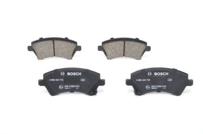 КОЛОДКИ ГАЛЬМІВНІ BOSCH 0986424735 23766.18.0 ПЕРЕД