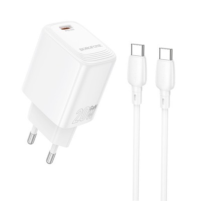 Ładowarka sieciowa Typ C - PD 20W z kablem