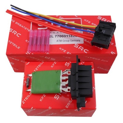 Резистор вентилятор колодка opel adam corsa d e alfa mito фото №1