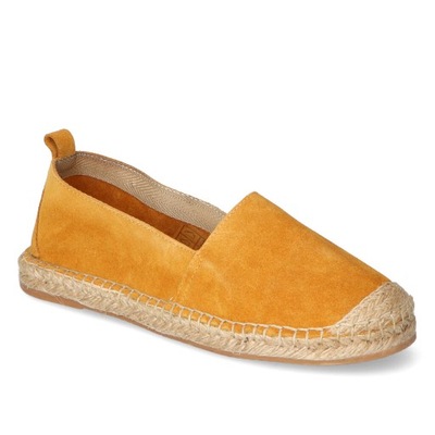 Espadryle Venezia Best 20 Brązowe zamsz 36