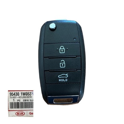 Ключ pilot оригинал kia rio 954301w053 фото №1