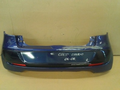 Mitsubishi colt 2004 cabrio бампер задняя фото №1