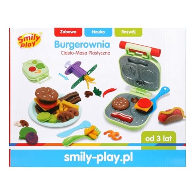 CIASTO MASA BURGEROWNIA SMILY PLAY