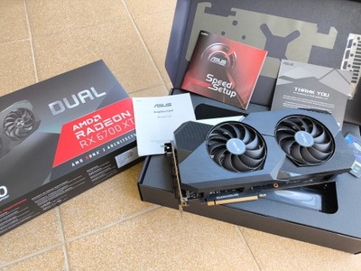 Karta graficzna Asus DUAL-RX6700XT-12G 12 GB