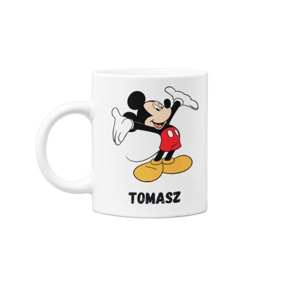 Kubek Mickey Mouse Myszka Miki na Prezent Personalizowany 330ml