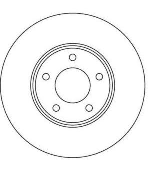 ДИСК ТОРМОЗНОЙ NISSAN PRIMERA 01- ALMERA TINO