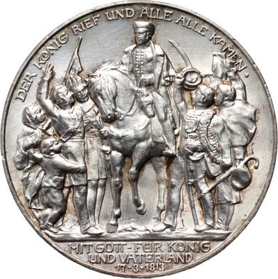 Niemcy, Prusy, Wilhelm II, 3 marki 1913