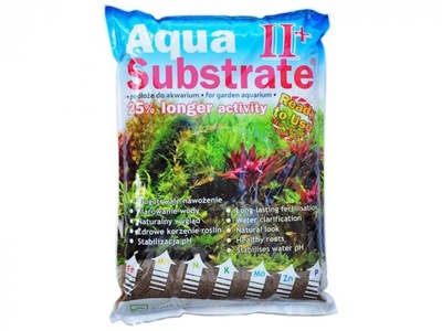 Aqua Art Aqua Substrate II+ 1,8kg Powder Czarne Podłoże Długotrwałe