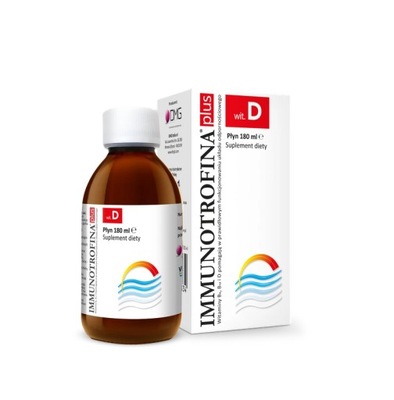 Immunotrofina plus witamina D na odporność 180 ml