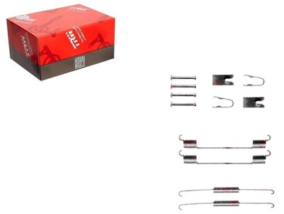 Trw sfk315 набор дополнительных, тормозные колодки тормозные фото №1