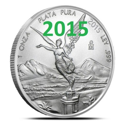 Libertad 2015 - Meksyk - 1 onza - 1 uncja srebra