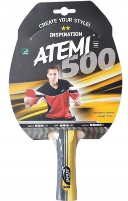 Rakietka do tenisa stołowego ATEMI 500 NEW