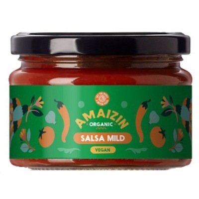 Sos Salsa Łagodny bezglutenowy BIO 260 g - Amaizin