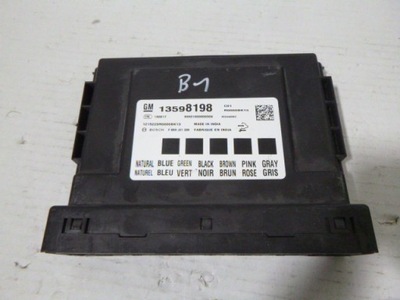 Модуль комфорту opel karl 13598198 фото №1