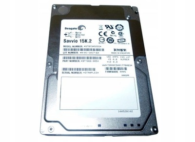 SEAGATE SAVVIO 15K.2 73GB SAS 6G 2,5 9FT066-165