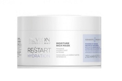 REVLON RESTART Hydration Rich Mask - Nawilżająca maska do włosów 250 ml