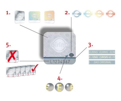 Уплотнители клапанные 069.630 фото №1