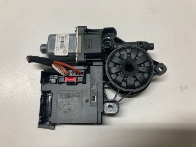 Моторчик модуль скло перед vw passat b7 фото №1