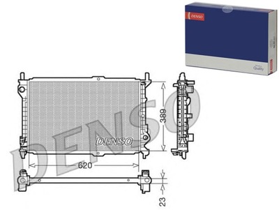 Радіатор двигуна ford tourneo connect transit con фото №1