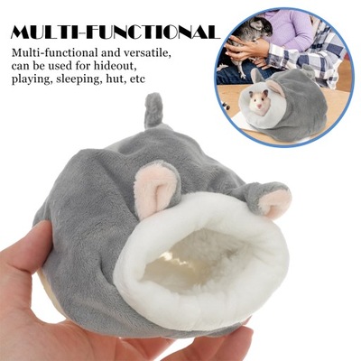 Zabawki dla zwierząt chomik ciepłe łóżko szczur