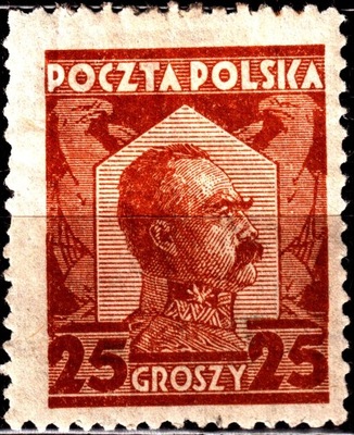 Fi234c* (pomar.brązowy) J. Piłsudski. Wyd. obieg. gw. opis J. Walocha #E71