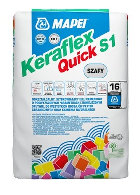 KLEJ DO PŁYTEK KERAFLEX QUICK S1 23KG MAPEI