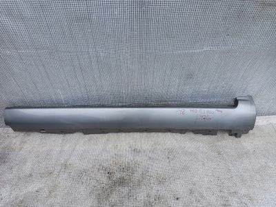 Audi a8 d3 короткий молдинг поріг права ly7g фото №1