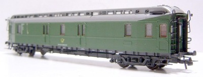 Roco - wagon pocztowy Hecht 4-osiowy DB - jasnozielony