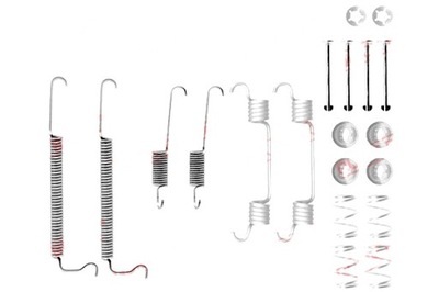 Quick brake 105-0849 набор дополнительных, тормозные колодки тормозные фото №1
