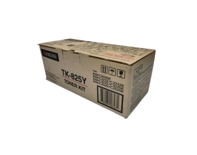 TONER ORYGINAŁ KYOCERA TK-825Y TK825Y KM-C4035E ŻÓŁTY