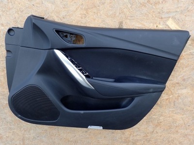 Оббивка обшивка двері правий перед mazda 6 vi gj фото №1