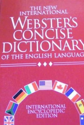 LANDAU WEBSTER'S CONCISE DICTIONARY OF THE ENGLISH