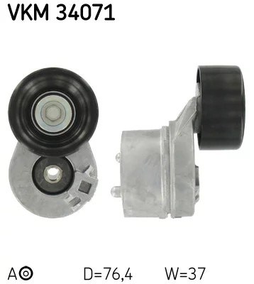 SKF VKM34071 НАТЯЖИТЕЛЬ MICRO-V FORD TRANSIT 2.4TDCI 04