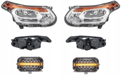 Фара лампа citroen c3 picasso 08- hella l+p фото №1