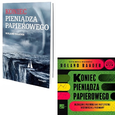 Książka audiobook Koniec pieniądza papierowego