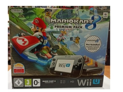 NINTENDO WII U 32GB + GAMEPAD + GRA MARIO KART 8 + PUDEŁKO