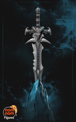 Figurka miecza Frostmourne z World of Warcraft WoW